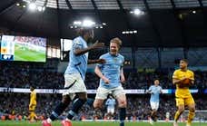 El penúltimo baile de De Bruyne en el Etihad aúpa a la tercera posición a un City que ya acaricia los puestos Champions