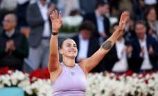 Sabalenka se acomoda en el trono y vuelve a reinar en Madrid