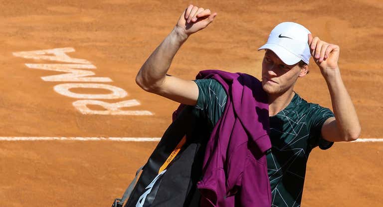 Jannik Sinner, en una edición pasada en Roma.