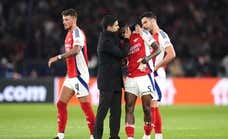 La lección que Mikel Arteta quiere que sus jugadores interioricen tras la decepción en París y tiene que ver con Marquinhos: «Para ser grandes hay que gestionar la decepción»