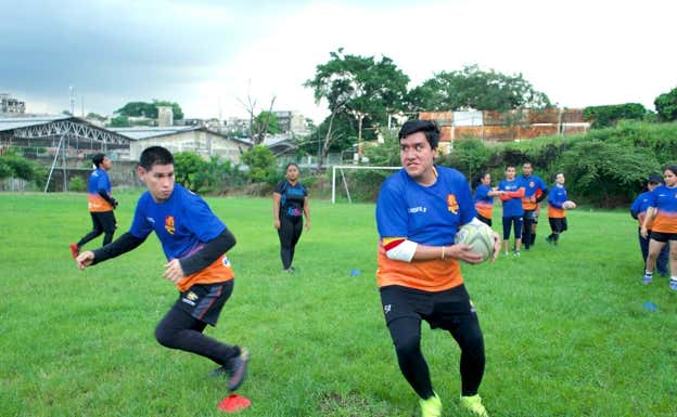 Entrenamiento de yaguares.  Cedida