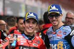El último vacile del Gresini a Marc Márquez refleja la nube en la que se encuentra su hermano