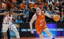 El Valencia machaca en la pintura al Zaragoza, aguanta el pulso maño y roza el título