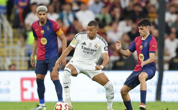 Mbappé y Pedri.