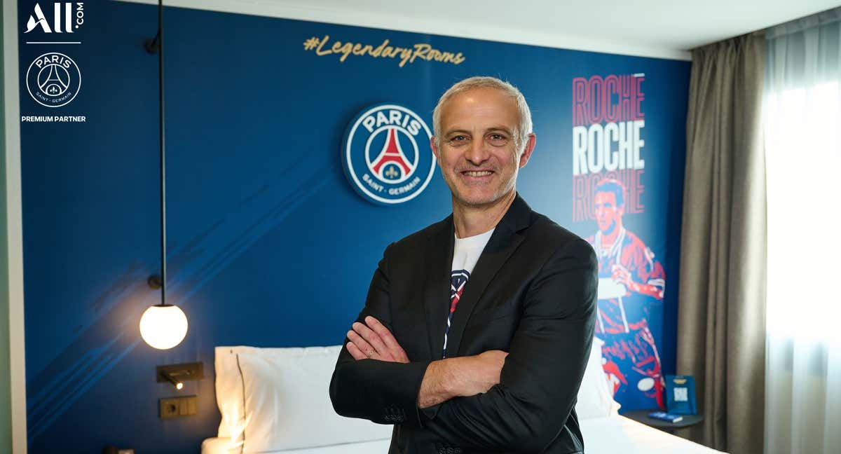 Alain Roche en su 'Legendary Room'.