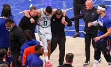 Drama total en los Celtics: Jayson Tatum abandona entre lágrimas y todo apunta a rotura del Aquiles mientras los Knicks les dejan al borde del abismo