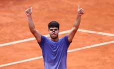 Carlos Alcaraz se redime ante Jack Draper y llega a sus primeras semifinales en Roma