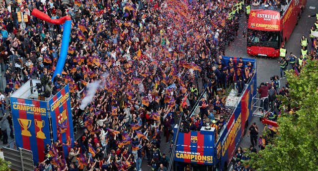 Rúa del FC Barcelona campeón de Liga: cuándo es, horario y recorrido