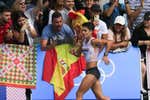 Exhibición de María Pérez en su regreso: «Lo he pasado mal, no sabía cómo iba a estar después de los Juegos»