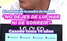 El entrenador de la Real Sociedad ha recordado el consejo de su madre en sus últimos momentos.