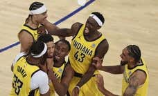Haliburton enmudece al Madison y los Indiana Pacers dan el primer golpe a los New York Knicks