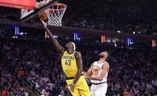 Los Pacers del mejor Siakam ganan el segundo partido y dejan a los Knicks tiritando al borde de la eliminación