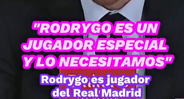 Xabi Alonso habló de Rodrygo en su primera rueda de prensa como entrenador del Real Madrid.